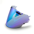 משקף מראה מקורי כחול לקסדת 3/4 ARAI SZ-R